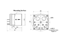 Αισθητήρας επιτάχυνσης κουαρτζ για παρακολούθηση μηχανικών δονήσεων με εύρος εισόδου ±10g
