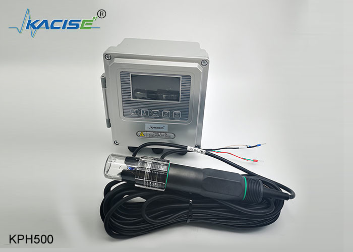 Σε απευθείας σύνδεση επίδειξη επικοινωνίας LCD αισθητήρων RS485 ποιότητας νερού επεξεργασίας απόβλητου ύδατος υδατοκαλλιέργειας υψηλής ακρίβειας pH ORP GPRS