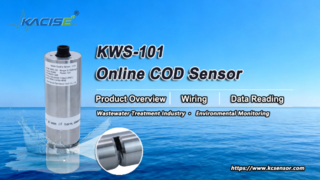 KWS-101 Online Επισκόπηση αισθητήρα COD, καλωδίωση και ανάγνωση δεδομένων
