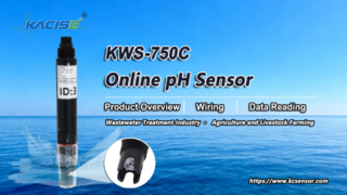 KWS-750C Online Επισκόπηση αισθητήρα αζώτου PH, καλωδίωση και ανάγνωση δεδομένων