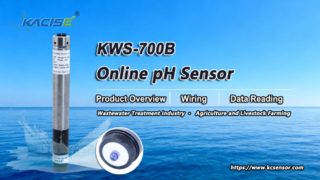 KWS-700B Online Επισκόπηση αισθητήρα αζώτου PH, καλωδίωση και ανάγνωση δεδομένων