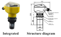 Ψηφιακός αισθητήρας στάθμης υγρού RS485 Υπερηχητικός μετρητής στάθμης νερού για δημοτικό έργο