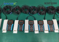 KDF2200 φορητός υπερηχητικός μετρητής ροής Doppler για τη μέτρηση ποσοστού ροής ταχύτητας
