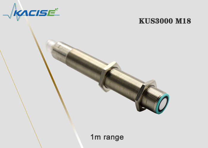 KUS3000 M18 Συμπληρωματικός αισθητήρας πλησιμότητας υπερήχων με υψηλή επαναληψιμότητα και εμβέλεια 1m