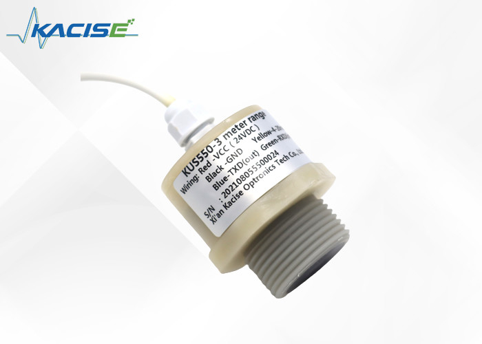 Αντιδιαβρωτικός αισθητήρας υπερήχων PTFE / PVDF KUS για μέτρηση στάθμης και απόστασης σε διαβρωτικό περιβάλλον