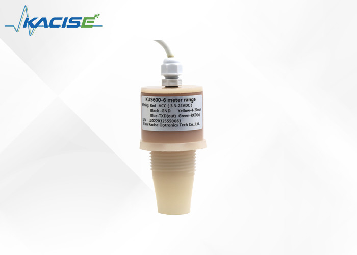 Αντιδιαβρωτικός αισθητήρας υπερήχων PTFE / PVDF KUS για μέτρηση στάθμης και απόστασης σε διαβρωτικό περιβάλλον