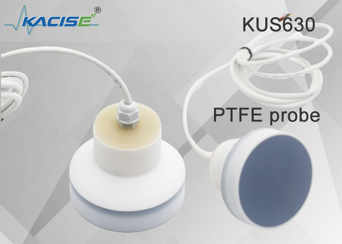 Πυρηνικό υλικό PTFE/PVC εύρος 15m έξοδος RS485 ή ασύρματος υπερηχητικού αισθητήρα επιπέδου νερού 0~5V