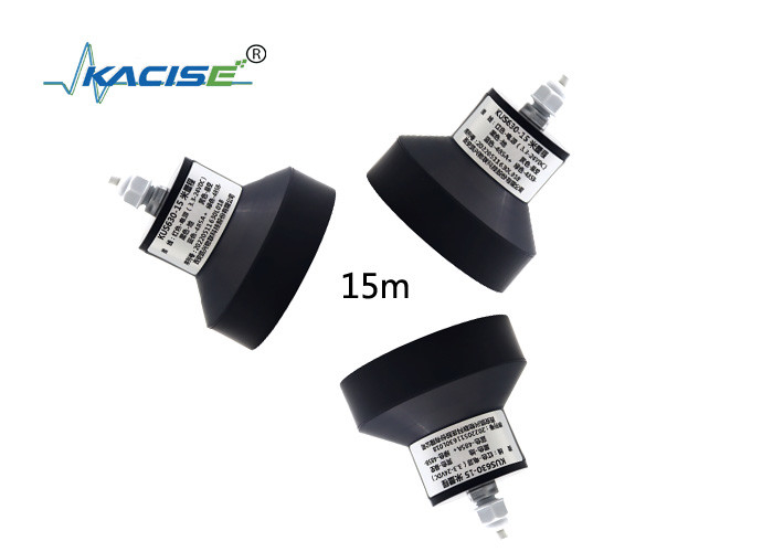 Πυρηνικό υλικό PTFE/PVC εύρος 15m έξοδος RS485 ή ασύρματος υπερηχητικού αισθητήρα επιπέδου νερού 0~5V