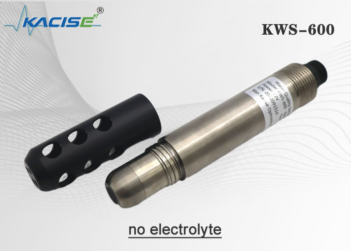 KWS-600 Online Φθορισμός Διαλυμένο Αισθητήρα Οξυγόνου Χωρίς Μεμβράνη Χωρίς Ηλεκτρολύτη RS485 Modbus Έκδοση και IP68 Αδιάβροχο
