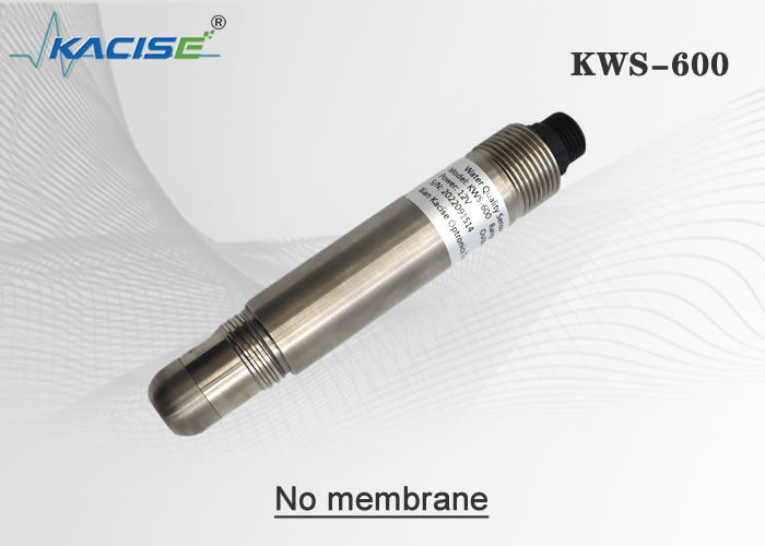 KWS-600 Online Φθορισμός Διαλυμένο Αισθητήρα Οξυγόνου Χωρίς Μεμβράνη Χωρίς Ηλεκτρολύτη RS485 Modbus Έκδοση και IP68 Αδιάβροχο