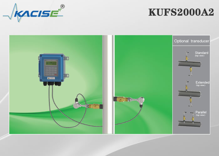 KUFS2000A2 ο τοίχος τοποθετεί τον υπερηχητικό μετρητή ροής εισαγωγής για το μέγεθος DN50 - σωλήνας DN6000