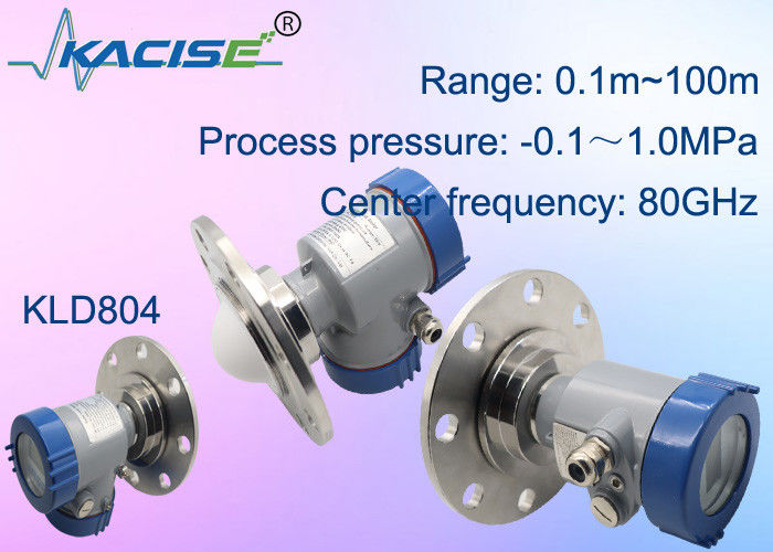 Kacise OEM 80G Ραδαρικό Μεταβιβαστή Επιπέδου με 80GHz Συχνότητα 50m Περιοχή και προστασία IP67