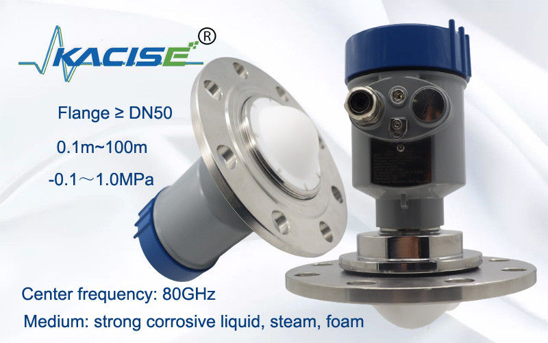 OEM 80GHz Radar Level Gauge Sensor με RS485 Modbus και προστασία IP67 για τη μέτρηση επιπέδου δεξαμενής νερού