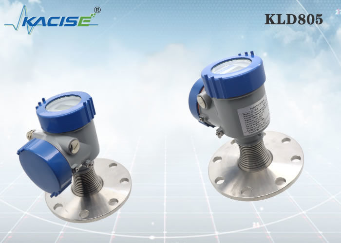 Αισθητήρας επιπέδου ραντάρ KLD805 80GHz με κεραία PTFE και προστασία IP67 για τη μέτρηση επιπέδου υγρού