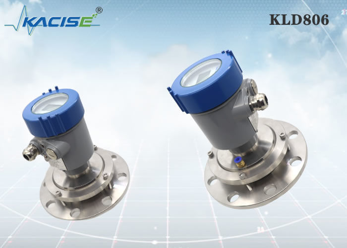 KLD806 80GHz αισθητήρας επιπέδου ραντάρ με λειτουργία καθαρισμού για την εφαρμογή ισχυρής σκόνης σε σιλό αλεύρι