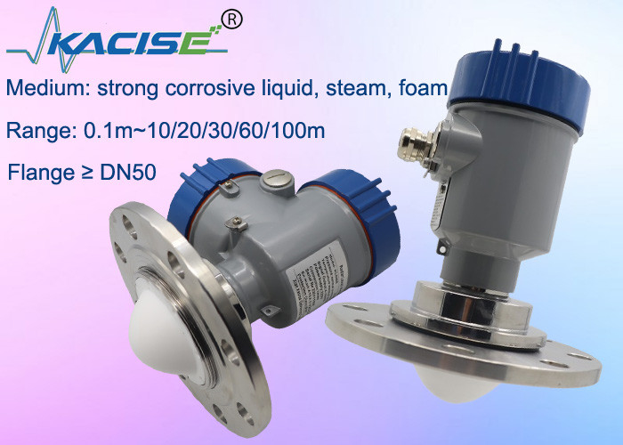 Kacise OEM Compact Radar Level Sensor Transmitter 80G 60m Ραδαρομέτρηση με IP67