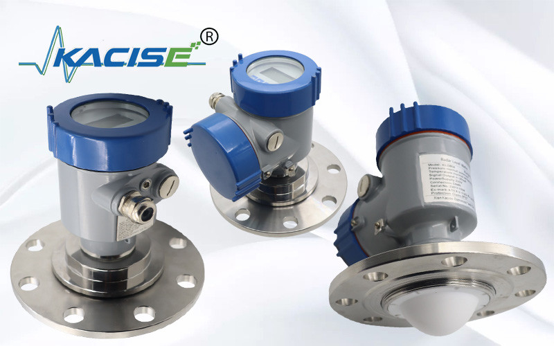Kacise OEM Compact Radar Level Sensor Transmitter 80G 60m Ραδαρομέτρηση με IP67