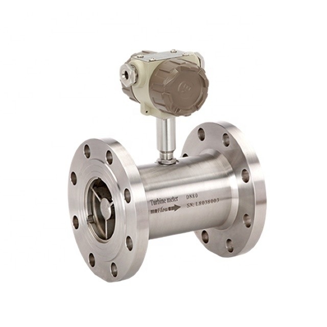 Υγειονομική Flowmeter στροβίλων βαθμού μετρητών ροής τύπων/τρόφιμα σύνδεση σφιγκτηρών