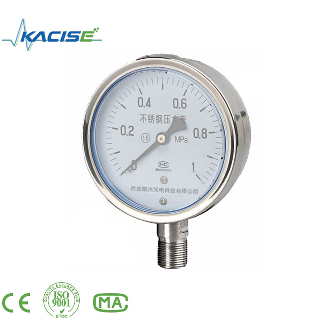 40 mm έως 150 mm μετρητής επιπέδου υγρών Ss316 μετρητής πίεσης Αδιάβροχος