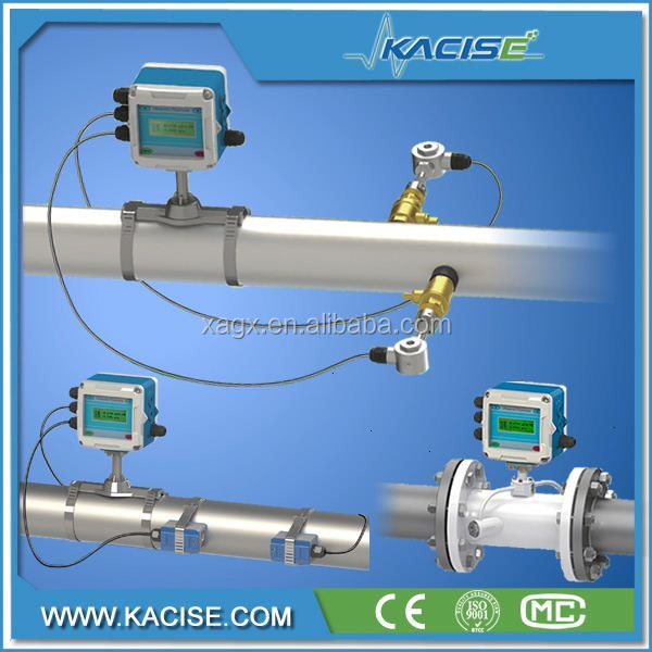Η αποτύπωση τοποθετεί Flowmeter KUFF2000 νερού σωλήνων τύπων το υπερηχητικό χαμηλότερο κόστος σειράς