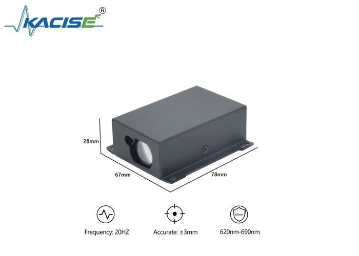 100m Lidar Laser Long Range Sensor για ανίχνευση αντικειμένων με τάση εργασίας 5-32V και χρόνο μέτρησης 0,04-4s