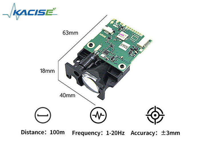 LSBM-100 Industrial Automation Laser Ranging Module με εμβέλεια μέτρησης 100m ±3mm και συχνότητα ενημέρωσης 20Hz
