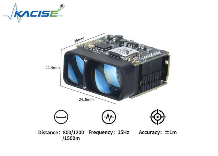 Η LSDM Industrial Automation Long-Range DTOF Laser Ranging Module με εμβέλεια 1500m, έξοδο UART και συμπαγές σχεδιασμό 26×24.6×11.4mm