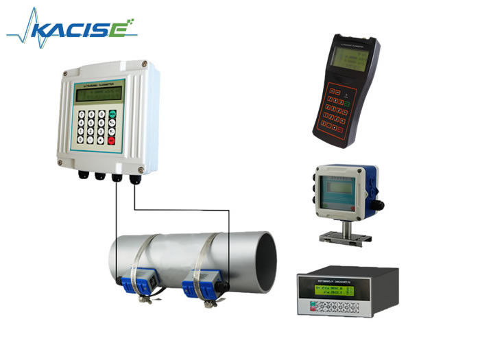 Υδραυλικό υπερηχητικό μετρητή ροής με RS485 Modbus Μικρό μέγεθος για μέτρηση υγρών DN15-6000mm