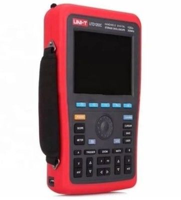 UNI-T UTD1202C Pro χειροκίνητο ψηφιακό οσκιλοσκόπιο αποθήκευσης - 200MHz, διπλό κανάλι, έγχρωμη οθόνη