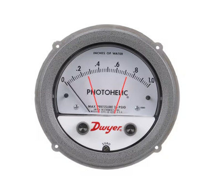 Διακόπτης/Μανόμετρο Dwyer A3000-250PA με εύρος 0-250 Pa, λειτουργική σχεδίαση 3 σε 1 και συμπαγή συντελεστή μορφής
