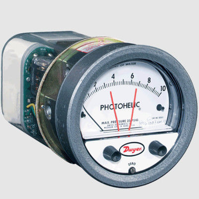 Διακόπτης/Μανόμετρο Dwyer A3000-250PA με εύρος 0-250 Pa, λειτουργική σχεδίαση 3 σε 1 και συμπαγή συντελεστή μορφής