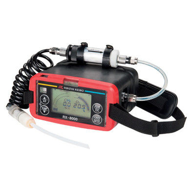 Riken Keiki RX-8000 Φορητός ανιχνευτής αερίων με μη διασκορπιστική ανίχνευση υπέρυθρου (IR) Ανερόστερη κατασκευή και ψηφιακή οθόνη