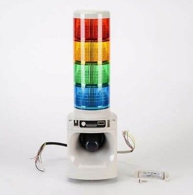 Σειρά LKEH 40 mm Πυράντοχος Πύργος Σημάτων LED (Μοντέλο LKEH-402FVF-RYGB-EX)