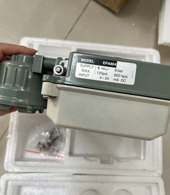 ΚΟΣΟ EPA804-L10 Εγκαταστάτης βαλβίδων με 4-20 mA DC εισροή 120 Psi τροφοδοσία αέρα για γωνιακή ταξιδιωτική σειρά
