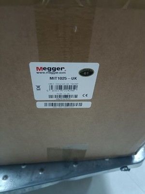 Μετρητής μόνωσης Megger MIT1025-UK με έξοδο, αντίσταση 20 Τεραόμς, τάση δοκιμής πολλαπλής εμβέλειας 10 kV