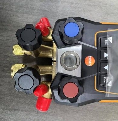 testo 557s Smart Vacuum Kit με σωλήνες - έξυπνη ψηφιακή συλλογή με ασύρματους ανιχνευτές κενού και θερμοκρασίας και 4 σύνολα σωλήνων
