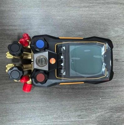testo 557s Smart Vacuum Kit με σωλήνες - έξυπνη ψηφιακή συλλογή με ασύρματους ανιχνευτές κενού και θερμοκρασίας και 4 σύνολα σωλήνων