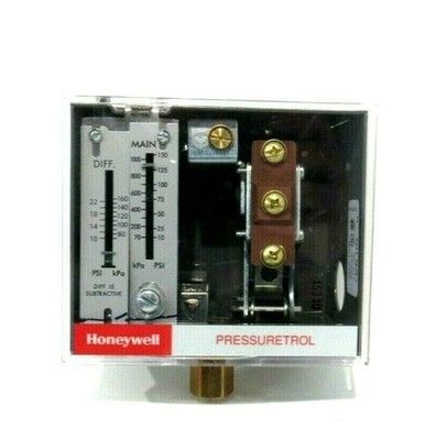 Η Honeywell Auto Recycle Pressuretrol με εύρος πίεσης 10-150 psi SPDT Snap-Acting Switch και διαφράγμα από ανοξείδωτο χάλυβα