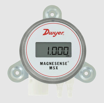 Πομπός διαφορικής πίεσης Dwyer MSX-W20-PA Magnesense με αμφίδρομη ανίχνευση πίεσης εξαγωγή τετραγωνικής ρίζας και έξοδο ρεύματος 4-20 mA