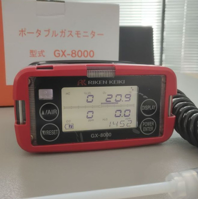 Riken Keiki RX-8700 φορητός οθόνης 3-αερίου για ανίχνευση HC H2S O2