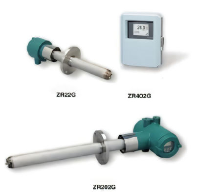 Αναλυτής οξυγόνου από ζιρκόνια Yokogawa Zr22g με σήμα εξόδου 4-20MA και εύρος μέτρησης O2 0,01 έως 100% Vol για διπλή λειτουργία ανάλυσης οξυγόνου και υγρασίας