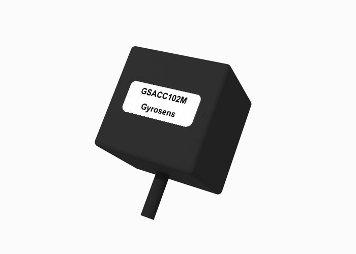 GSACC102M MEMS επιταχυνόμετρος με εύρος ±10 g ≤ 1500 Hz εύρος ζώνης και ευαισθησία 100±30 mV/g για παρακολούθηση μηχανικών δονήσεων