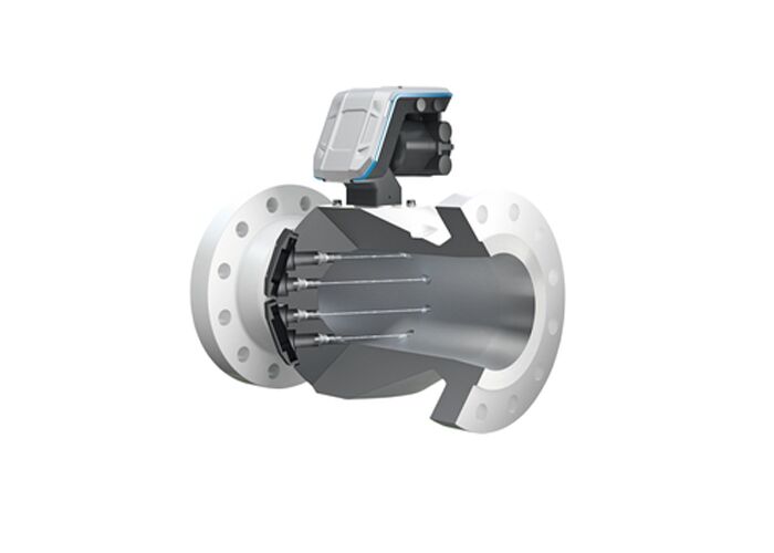 FLOWSIC600-XT Υπερήχων μετρητή ροής με OIML R 137 συμμόρφωση για μέτρηση υδρογόνου 30% και PowerIn backup