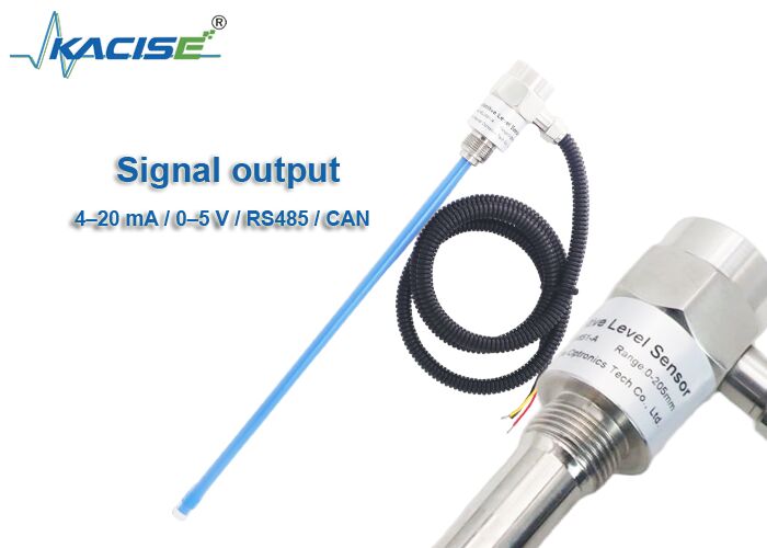 KSLV651-A Compact Intelligent Level Sensor with IP68 Protection FEP Probe Material and Long-term Stability ≤0.1% FS/year
