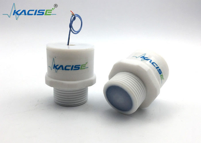 KUS550 ισχυρός αισθητήρας επιπέδων Ultrosonic επιπέδων δεξαμενών μετρητών PTFE ρευστών επιπέδων σημάτων αντιδιαβρωτικός